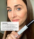 Double lash mascara with lash serum testimonial